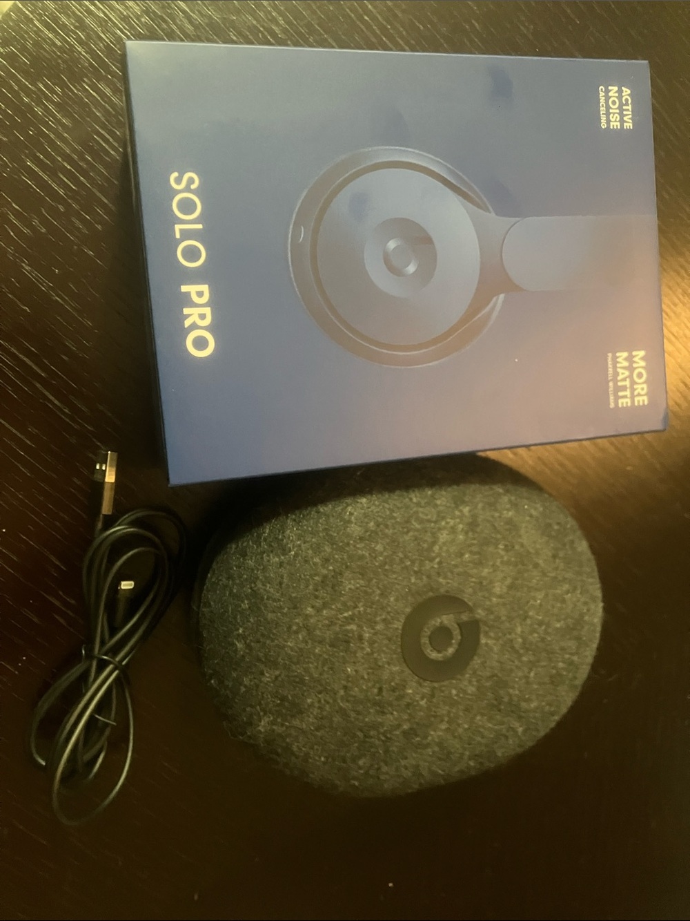 Beats by Dre Solo Pro Wireless Headphones - Navy Blue